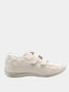 Baskets basses enfant à velcro - Beige clair