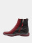 Bottines - Noir/Rouge foncé
