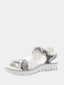 PRIMIGI - Sandales ouvertes pour filles - Blanc & motif reptile